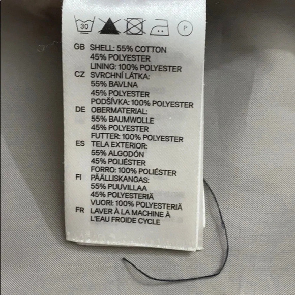 H&M Women’s navy double breasted peacock jacket 4 - Picture 10 of 13